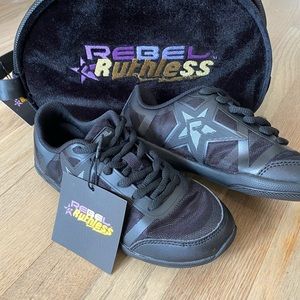 New! REBEL Ruthless Cheer Sneaker size 4 Black
